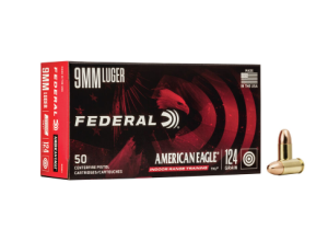 FEDERAL CAL 9  AMERICAN EAGLE 124GR
