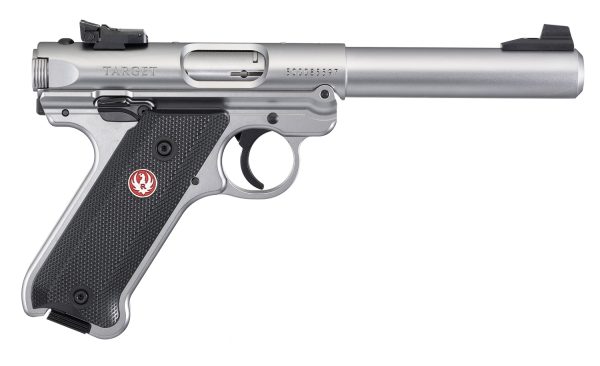 RUGER MARK IV INOX TARGET CAL 22 LR  FILETE