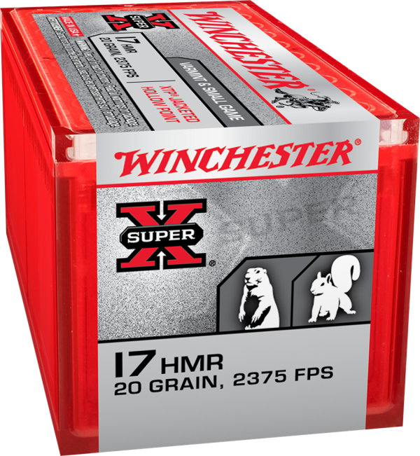 WINCHESTER 17 HMR SUPER X 20GR /  50