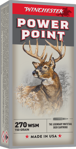 WINCHESTER 270 WSM POWER POINT 150GR