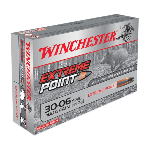 WINCHESTER 30.06 EXTREM POINT LEAD FREE 150GR