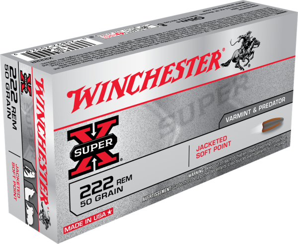 WINCHESTER CAL 222  50 GR /  20