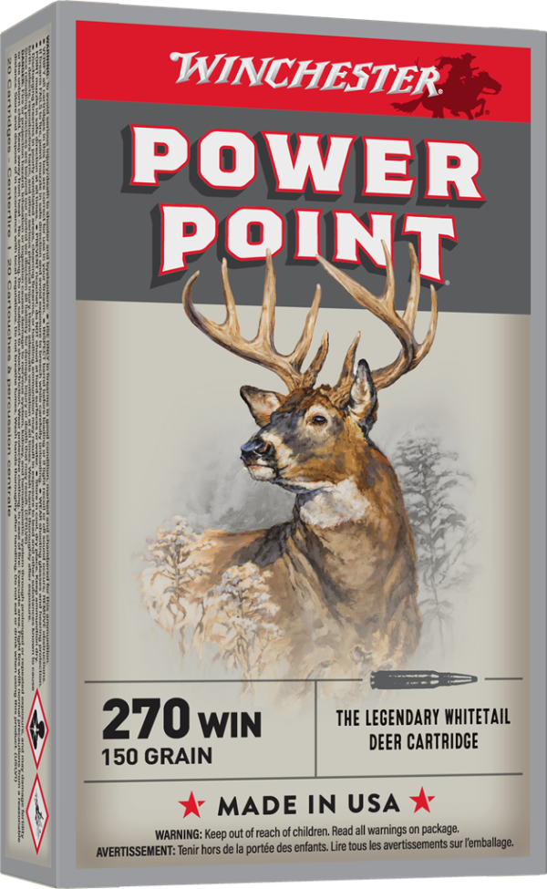 WINCHESTER CAL.270 WIN POWER POINT 150GR