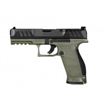 WALTHER PDP FULL SIZE 4.5" CAL 9X19 OD GREEN