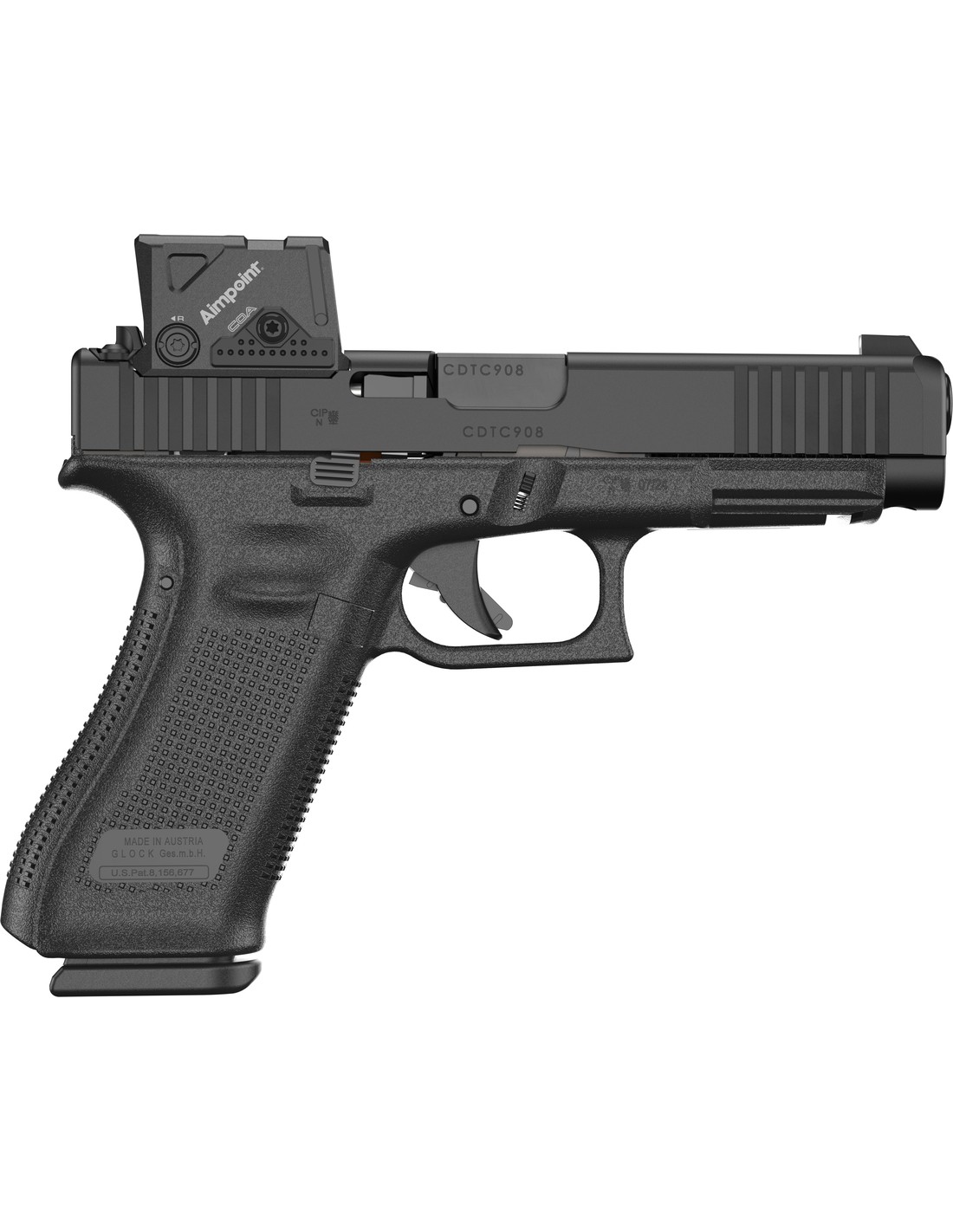 GLOCK - 47 MOS - A-CUT COMBO AIMPOINT COA - CAL 9 X 19