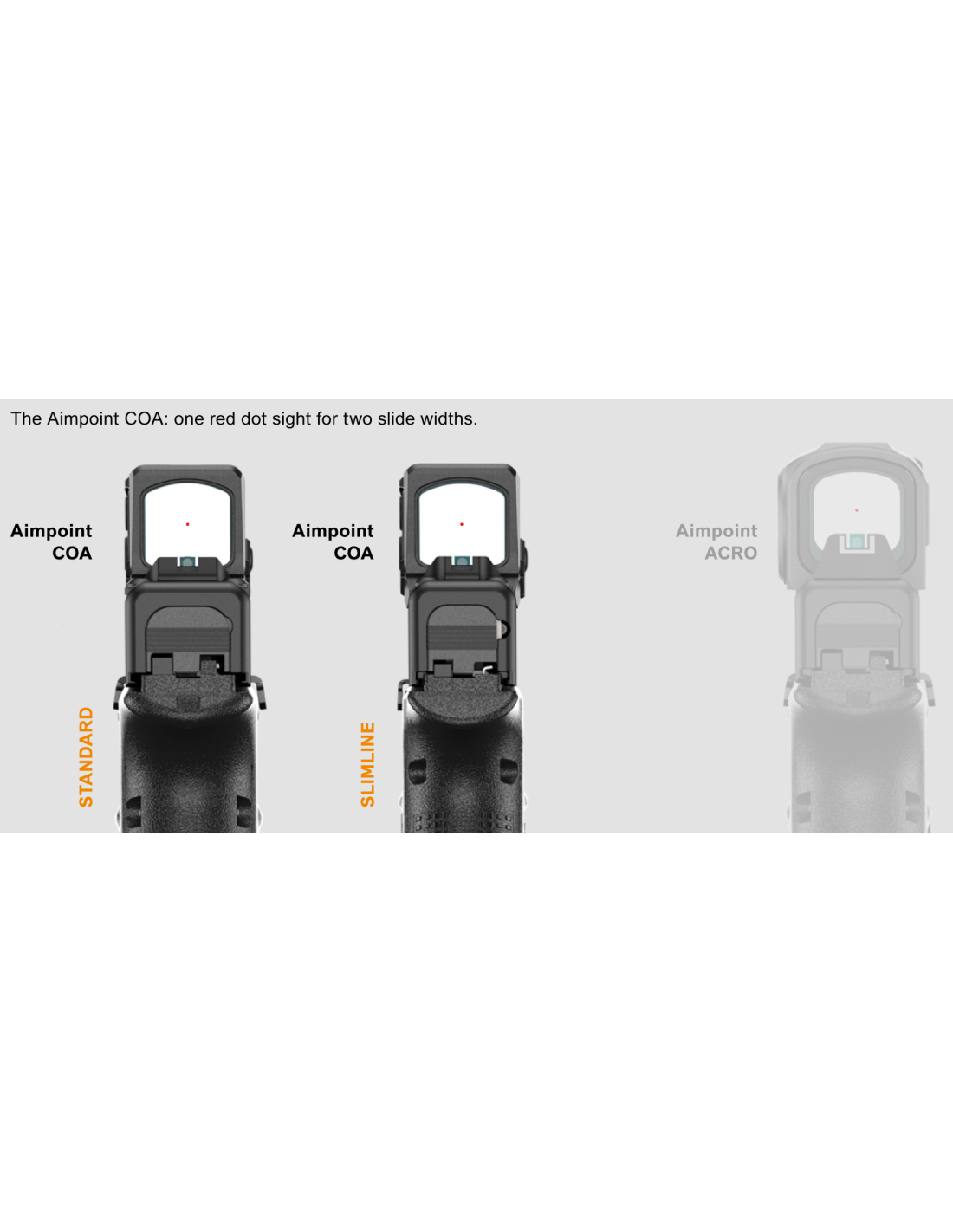 GLOCK - 47 MOS - A-CUT COMBO AIMPOINT COA - CAL 9 X 19 – Image 5