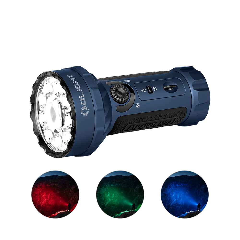 OLIGHT - MARAUDER MINI 2 BLEU NUIT - 10000 LUMENS - RECHARGEABLE – Image 5