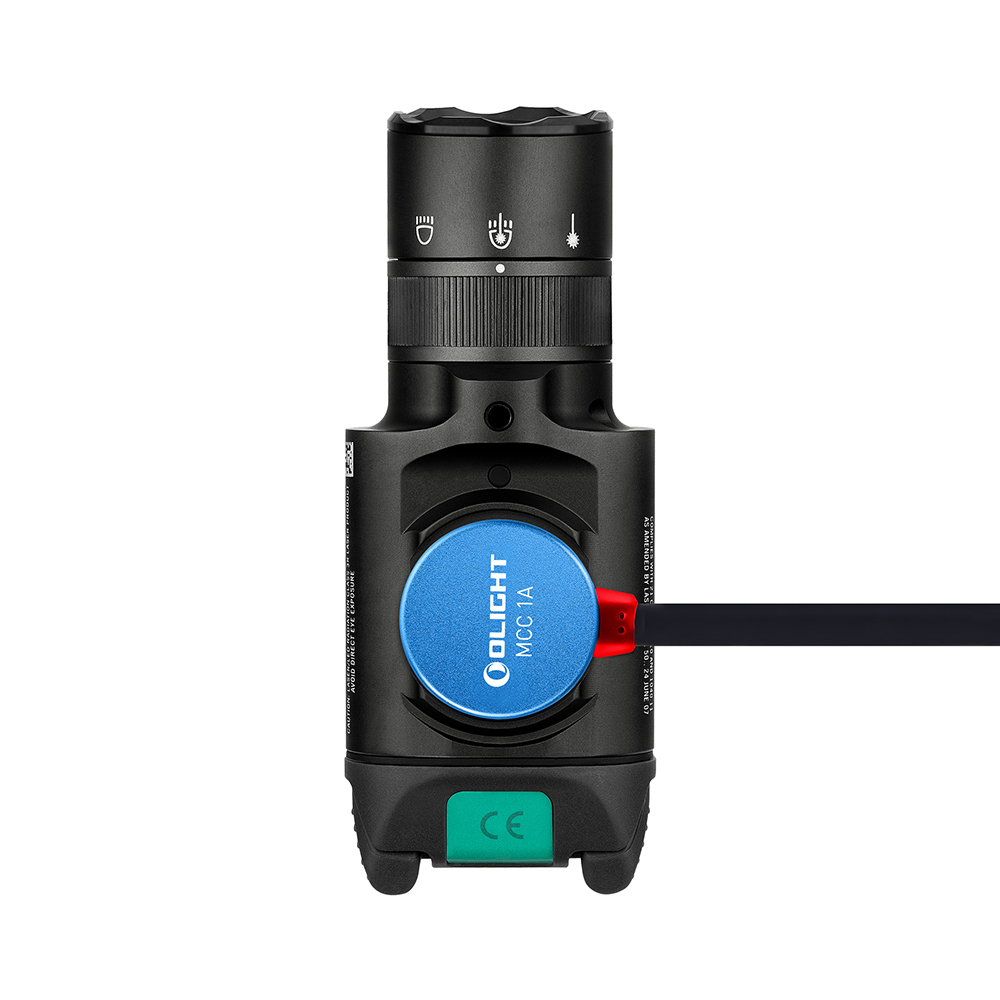OLIGHT - BALDR "PRO" R LAMPE + LASER VERT RAIL 1350 LED – Image 5