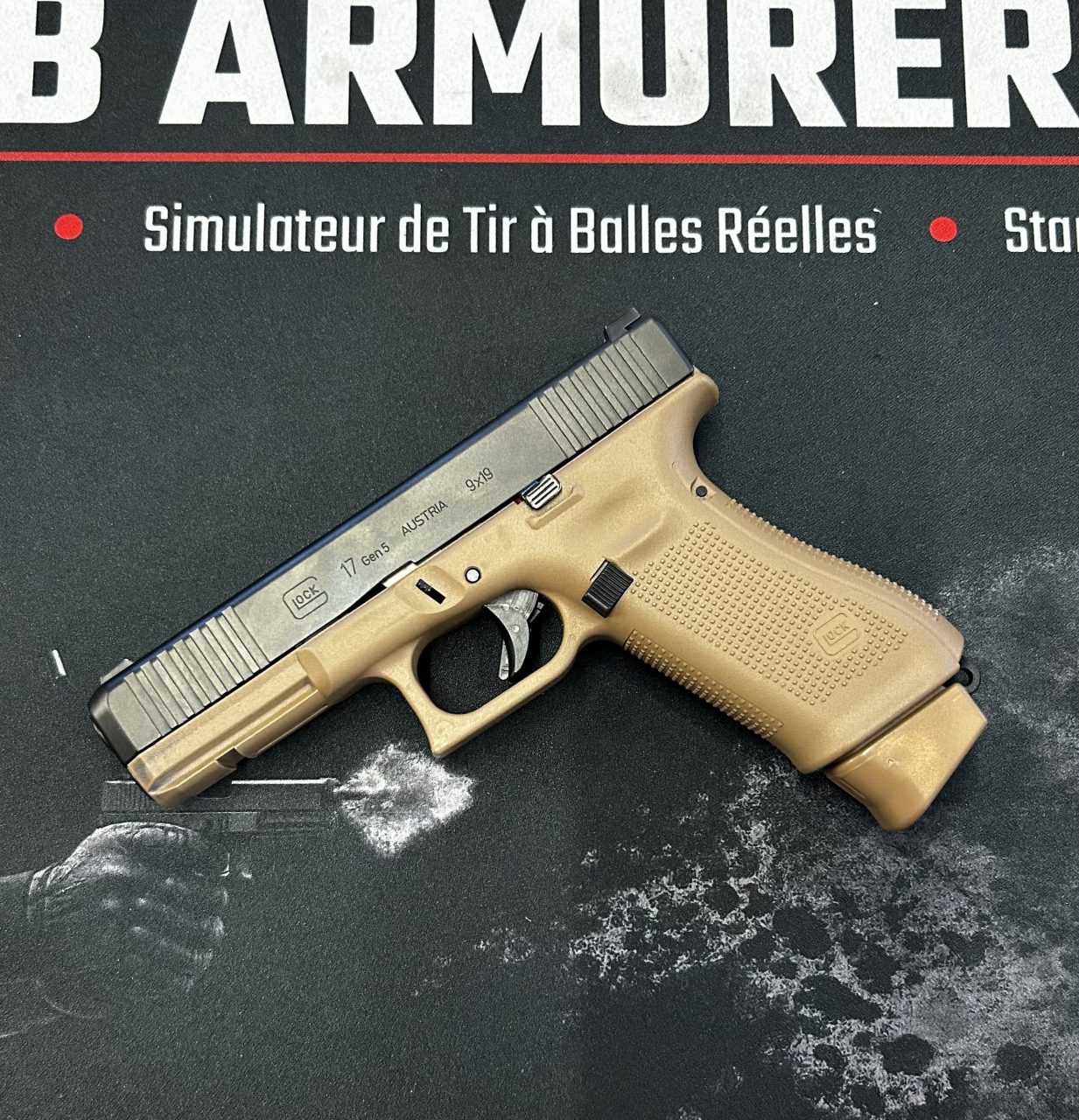 GLOCK - 17 GEN 5 ARME FRANCAISE - CAL 9 X 19 (9MM LUGER) – Image 2